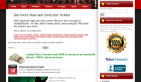 Ticket Affiliate Website