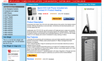 e-Commerce Website Theme Design