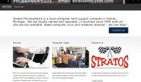 Local Computer Shop Website Design