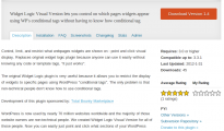Widget Logic Visual Plugin for WordPress